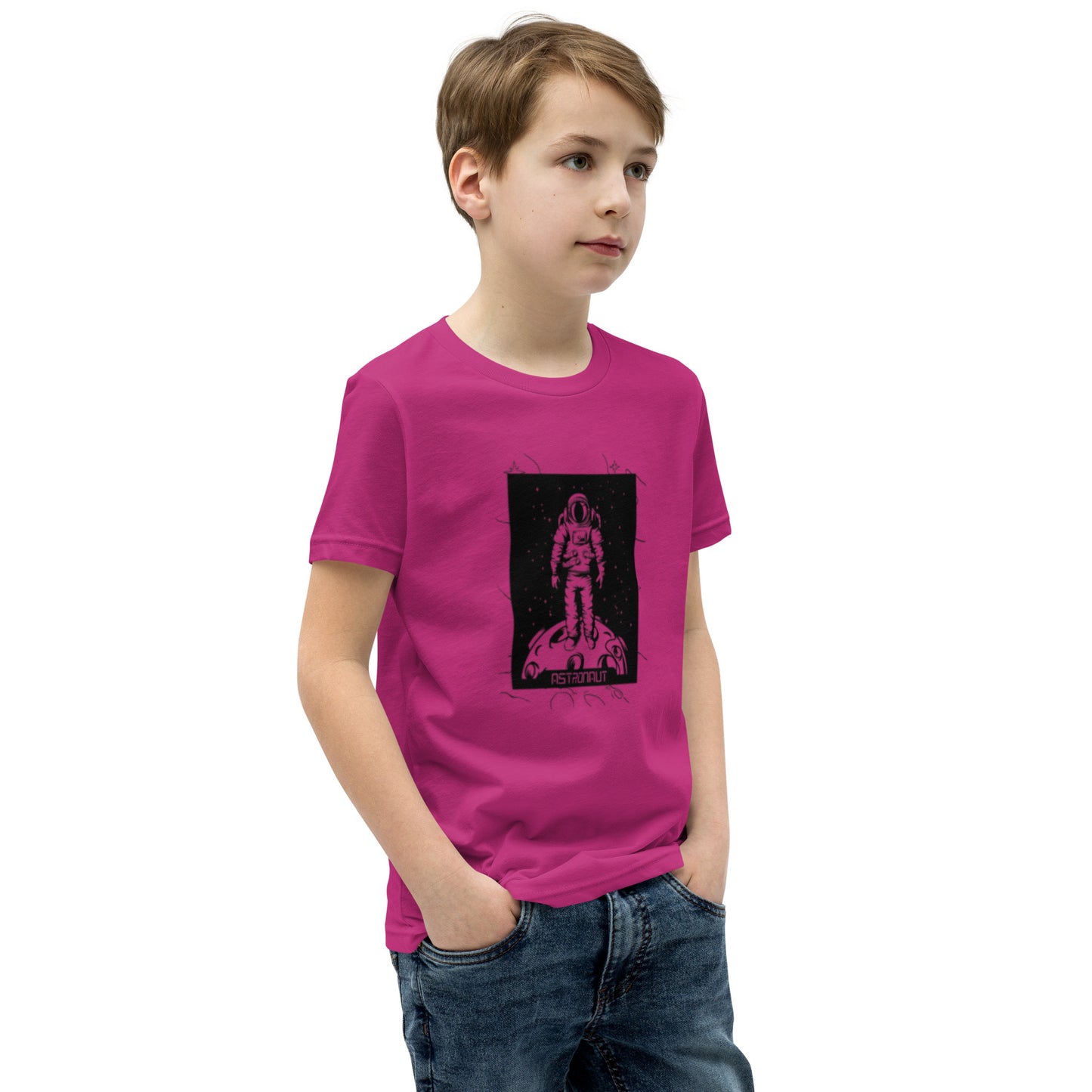 Astronaut Youth Short Sleeve T-Shirt