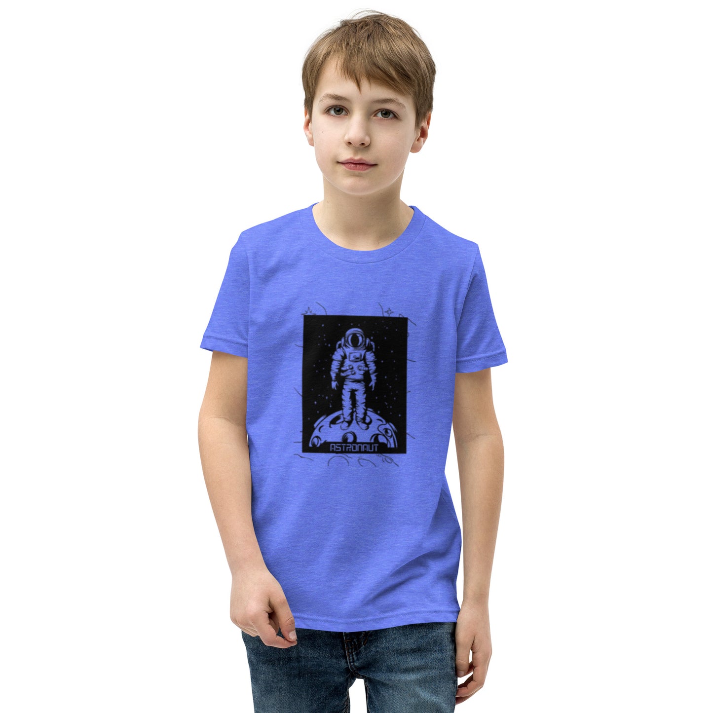 Astronaut Youth Short Sleeve T-Shirt