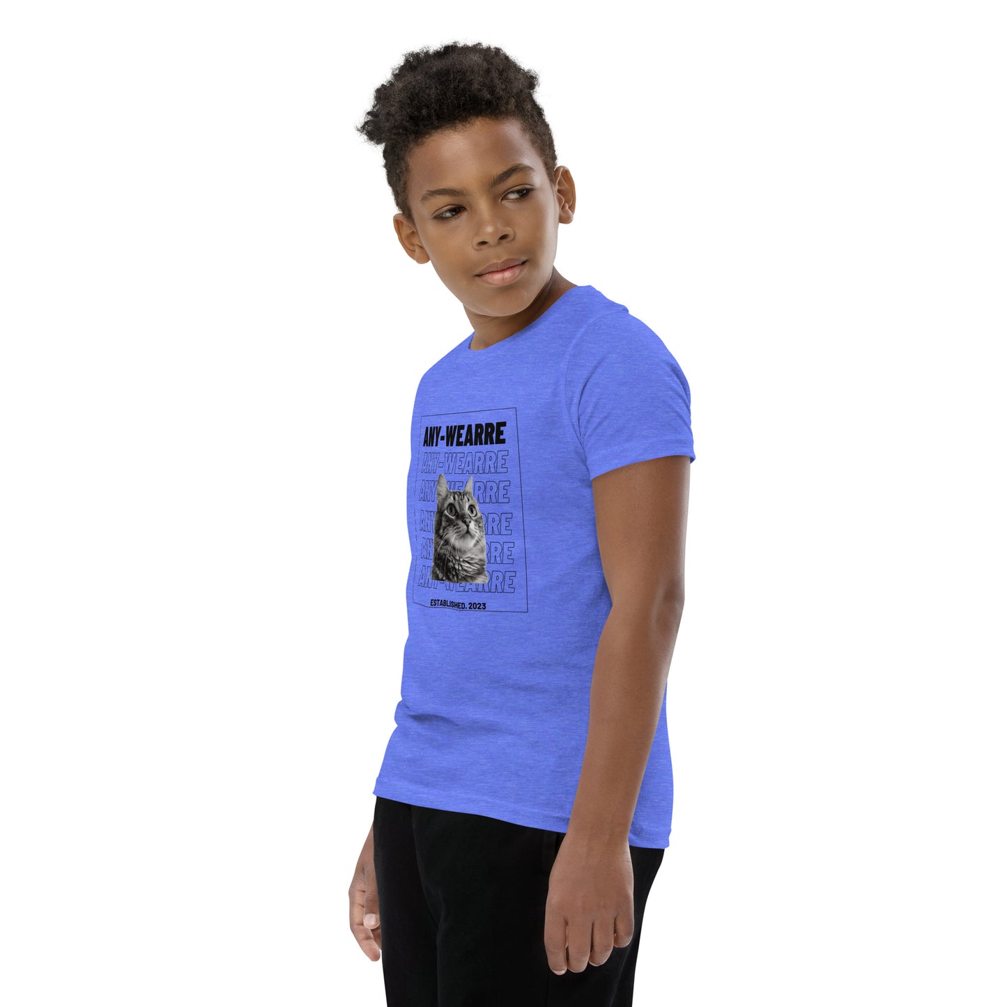 Cat Youth Short Sleeve T-Shirt