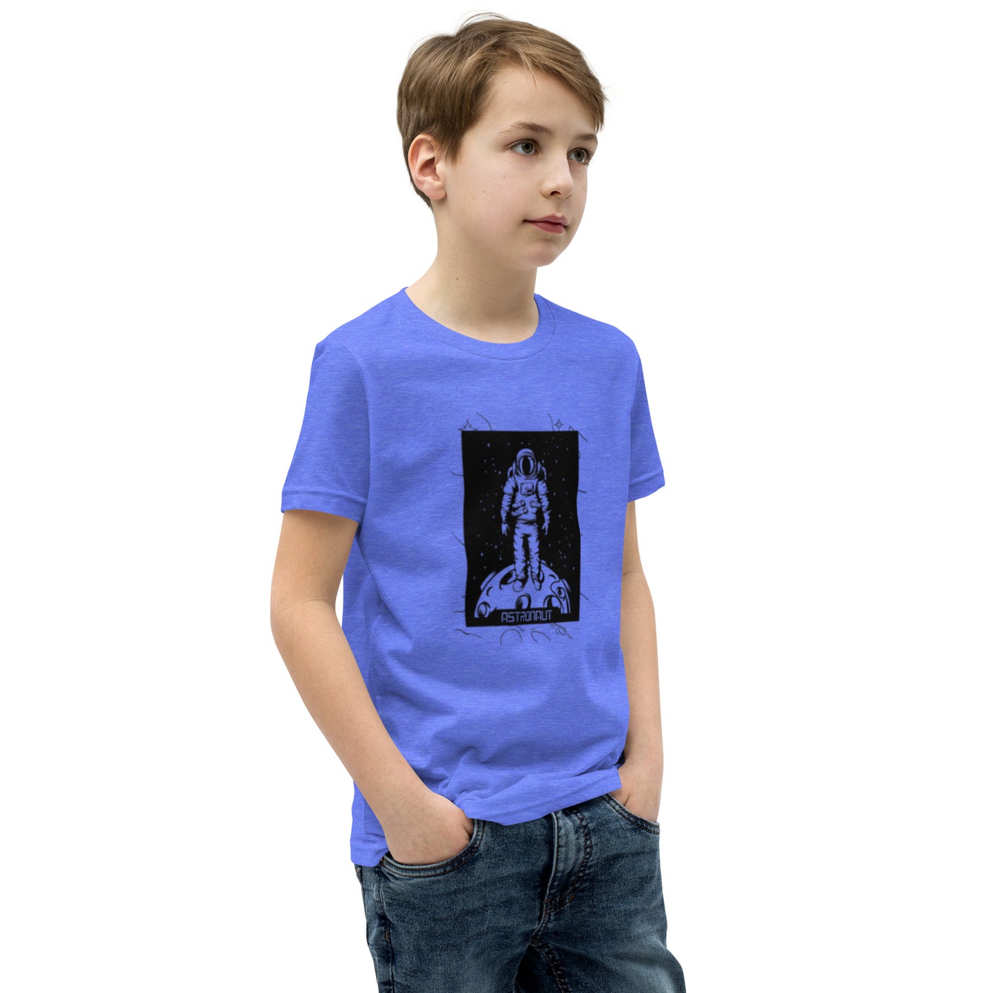 Astronaut Youth Short Sleeve T-Shirt
