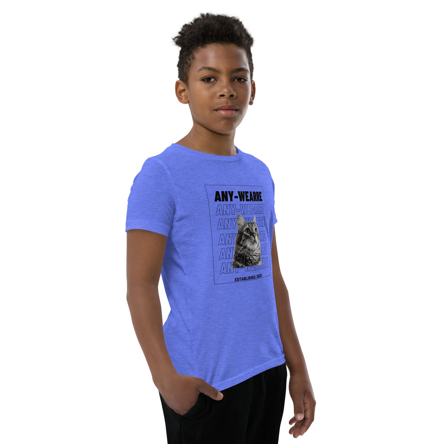 Cat Youth Short Sleeve T-Shirt