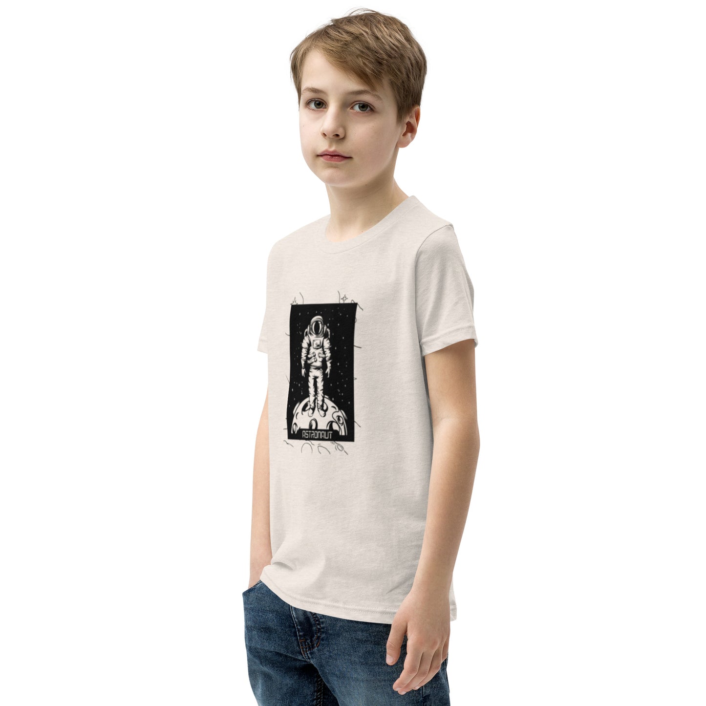 Astronaut Youth Short Sleeve T-Shirt