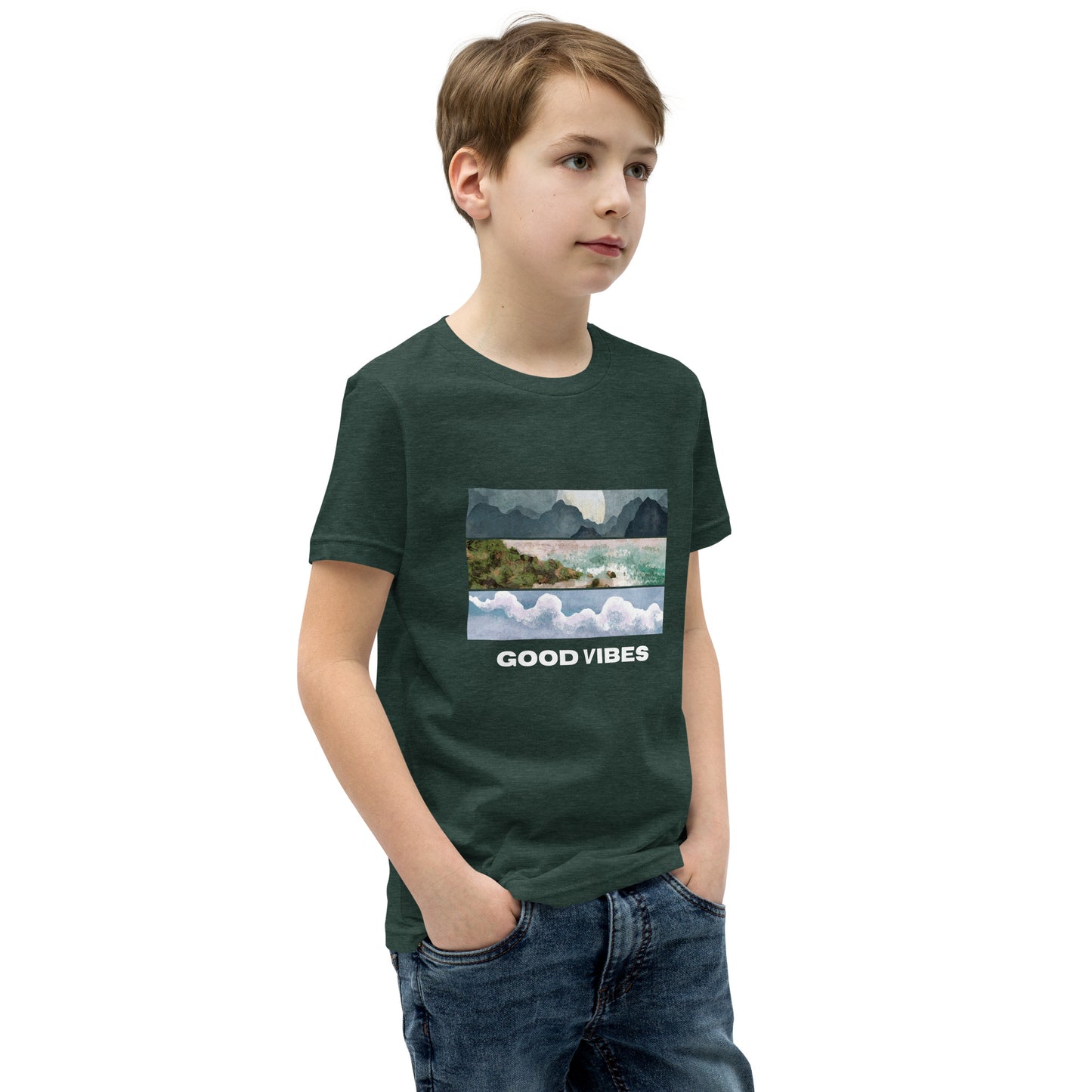 Good Vibes Youth Short Sleeve T-Shirt