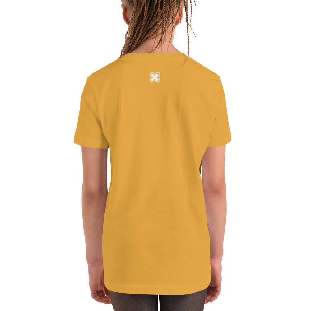 Galaxy Cat Youth Short Sleeve T-Shirt