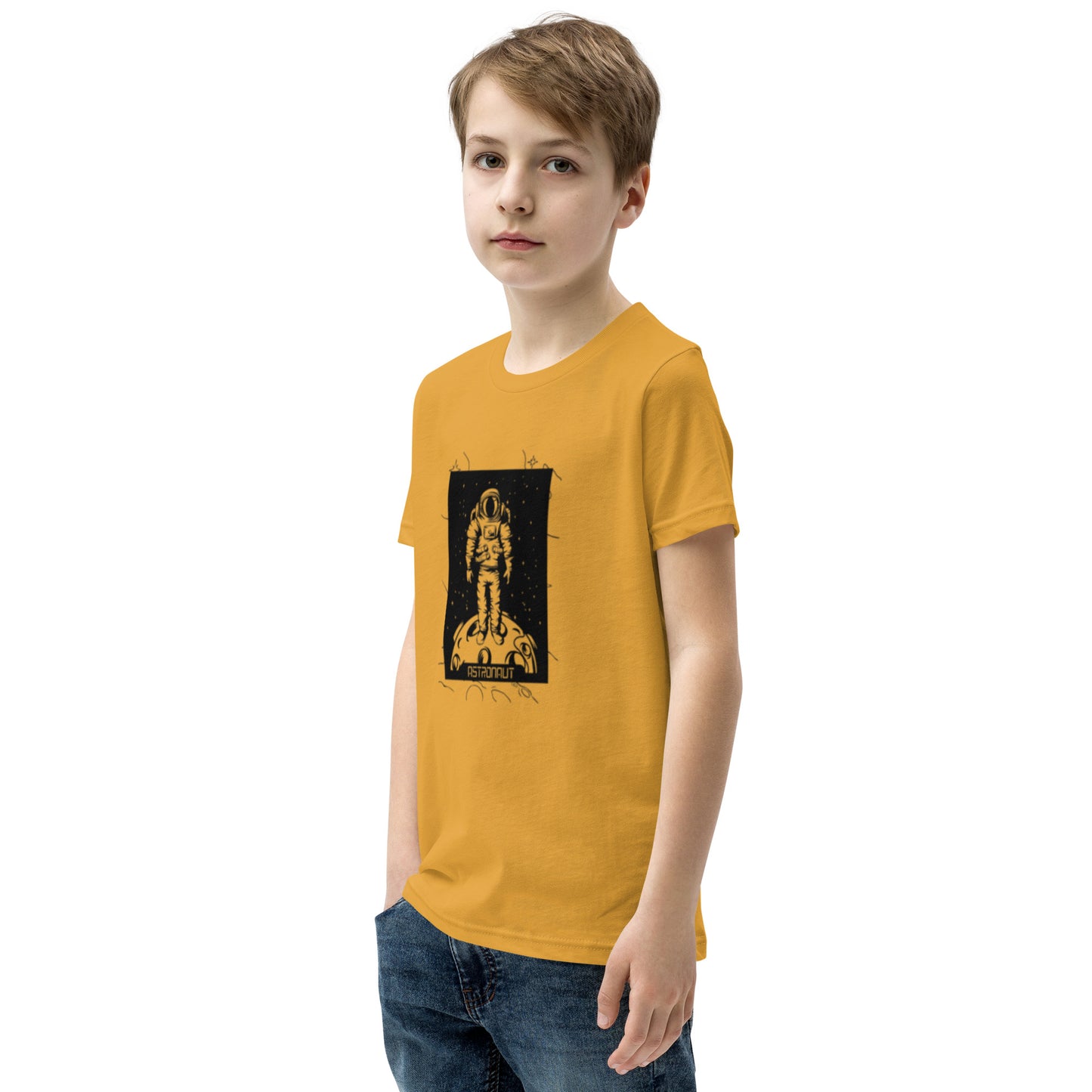 Astronaut Youth Short Sleeve T-Shirt