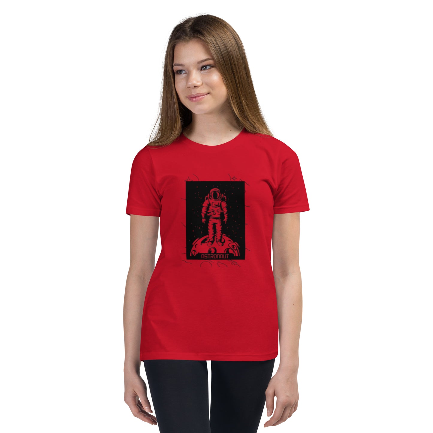 Astronaut Youth Short Sleeve T-Shirt
