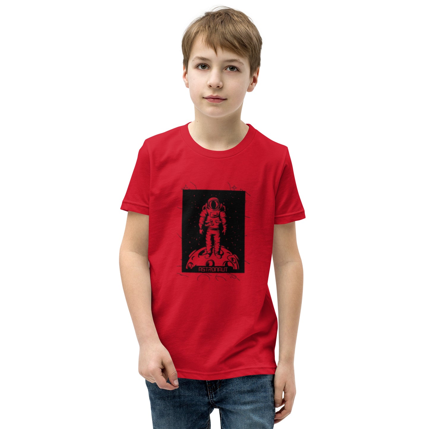 Astronaut Youth Short Sleeve T-Shirt