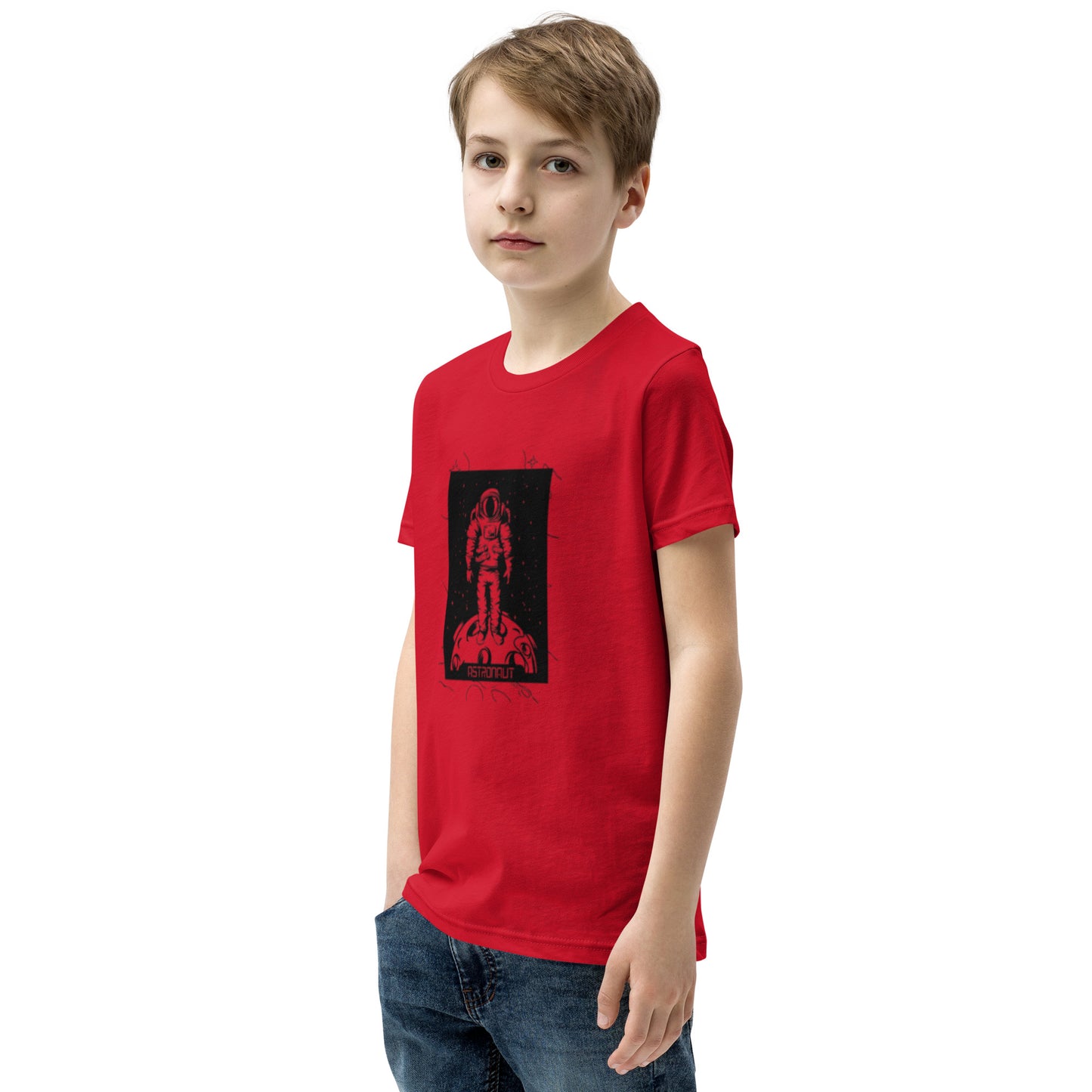Astronaut Youth Short Sleeve T-Shirt