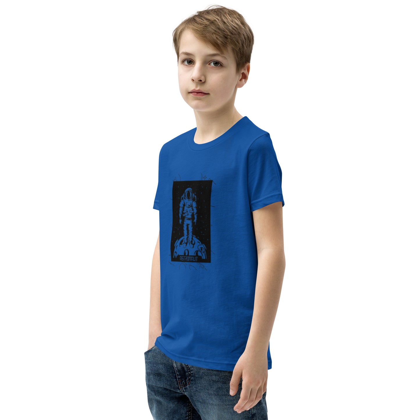 Astronaut Youth Short Sleeve T-Shirt