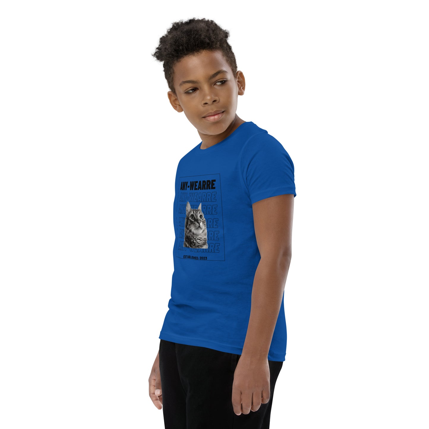 Cat Youth Short Sleeve T-Shirt