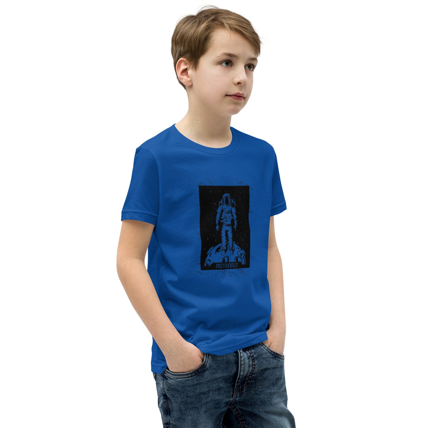 Astronaut Youth Short Sleeve T-Shirt