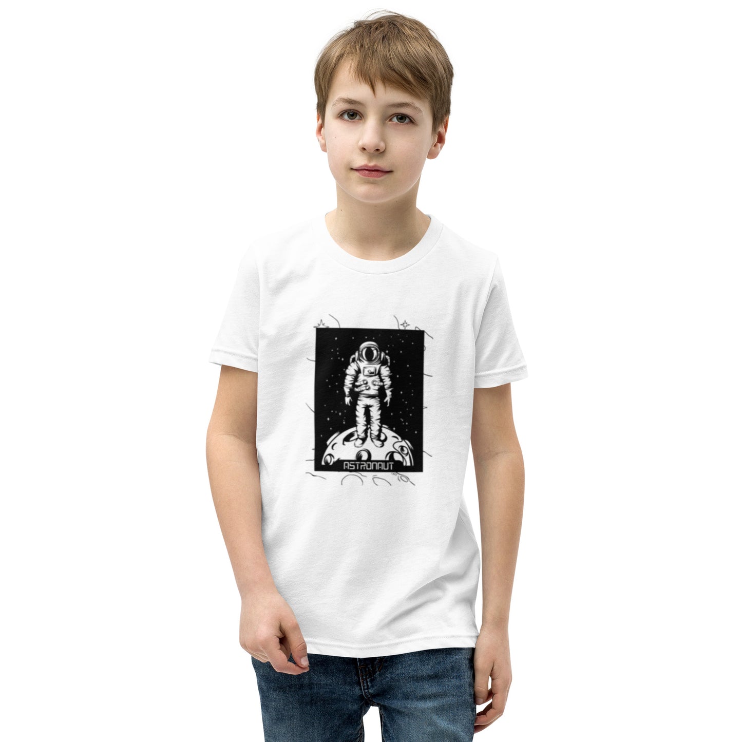 Astronaut Youth Short Sleeve T-Shirt