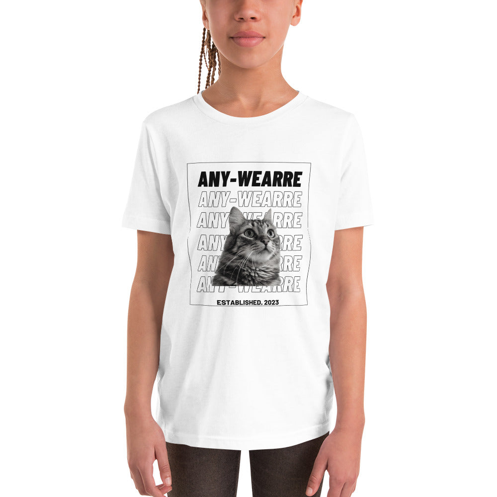 Cat Youth Short Sleeve T-Shirt
