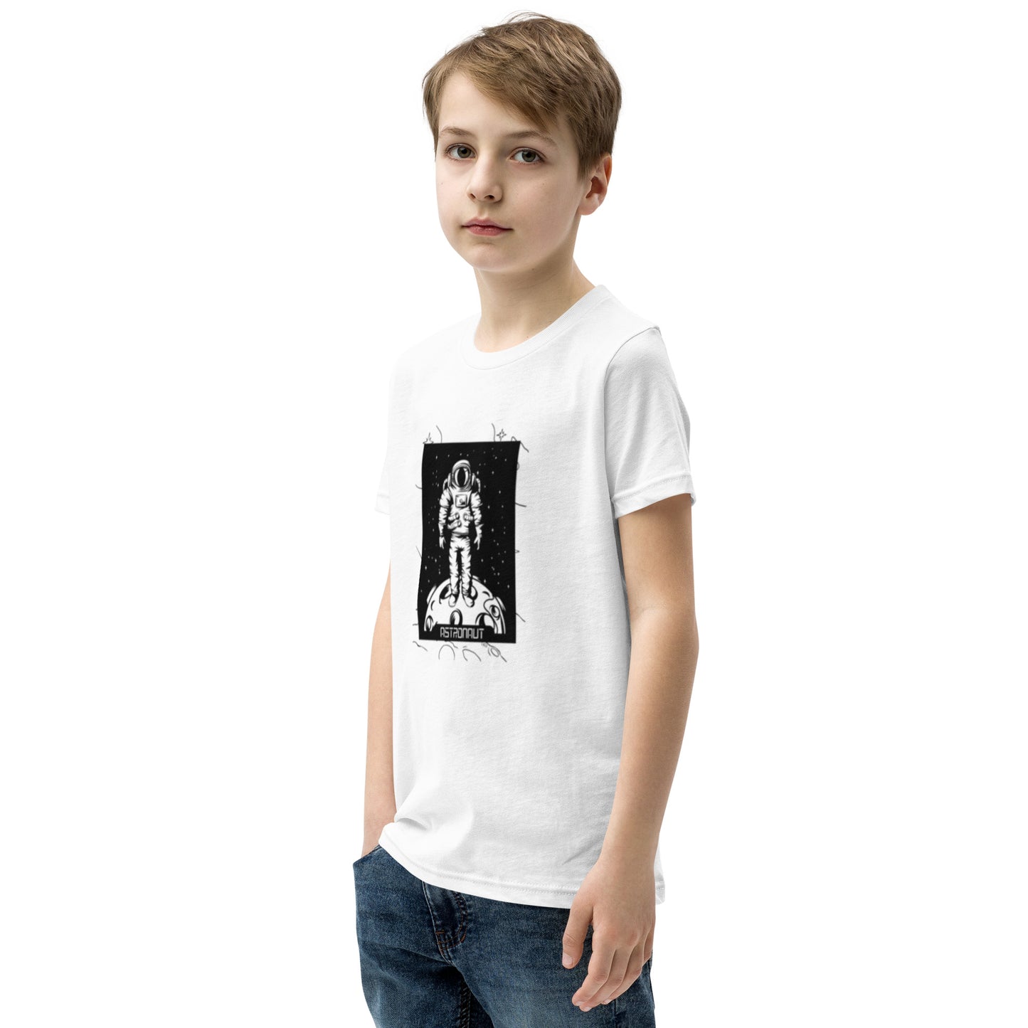 Astronaut Youth Short Sleeve T-Shirt