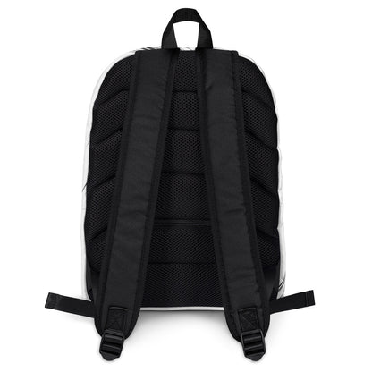 Black/White streaks Backpack