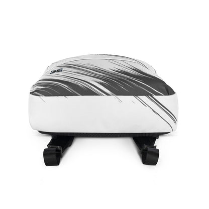 Black/White streaks Backpack