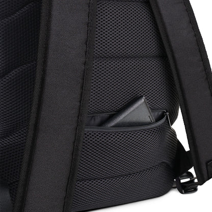 Black/White streaks Backpack