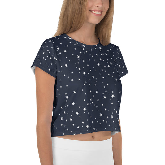 Straz All-Over Print Crop Tee