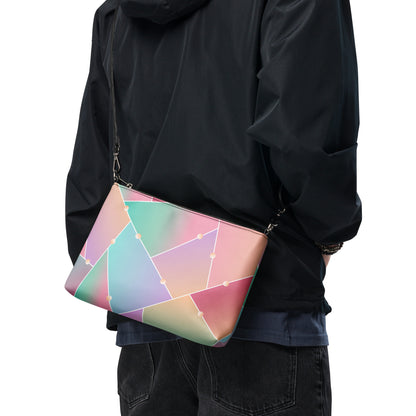 Glass-Pattern Crossbody bag