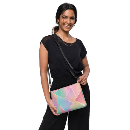 Glass-Pattern Crossbody bag