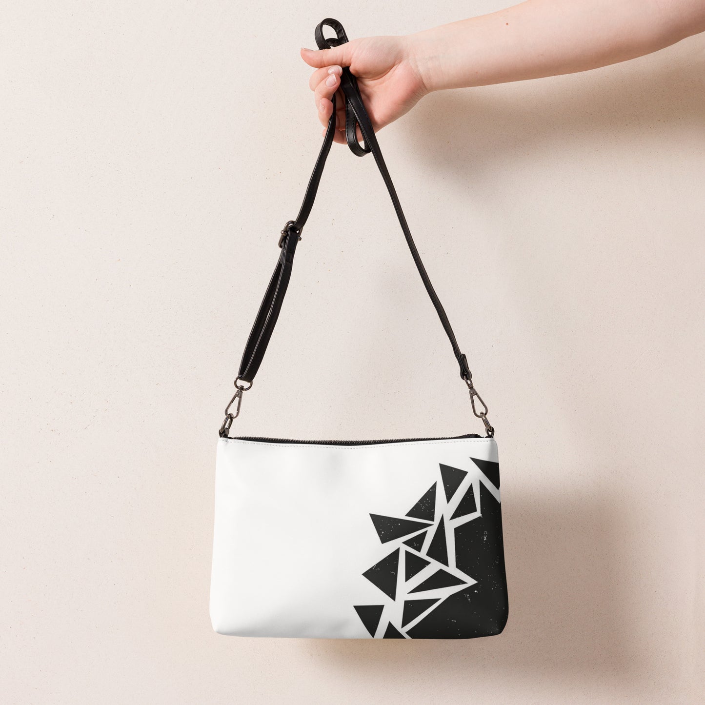 Modern-Print Crossbody bag