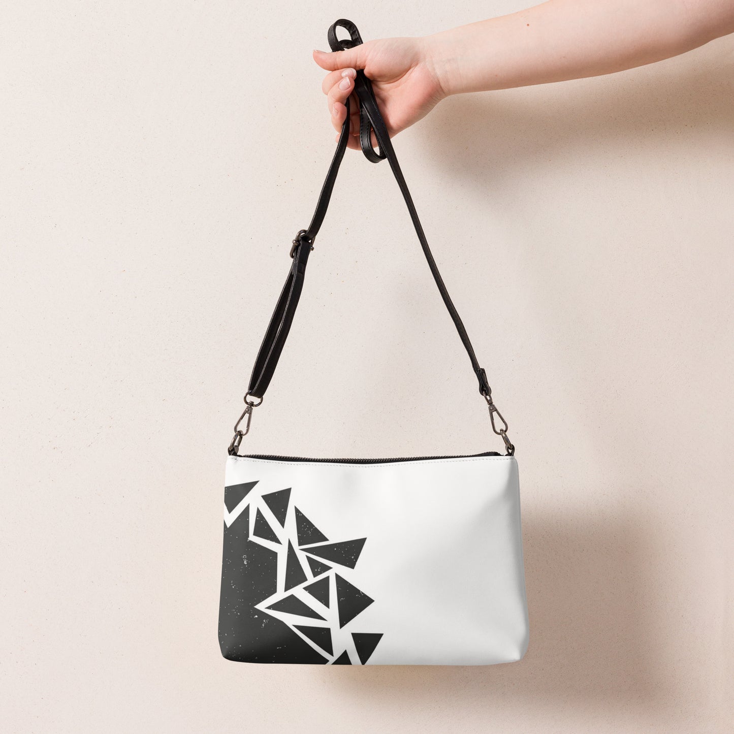 Modern-Print Crossbody bag