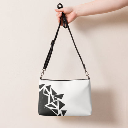 Modern-Print Crossbody bag