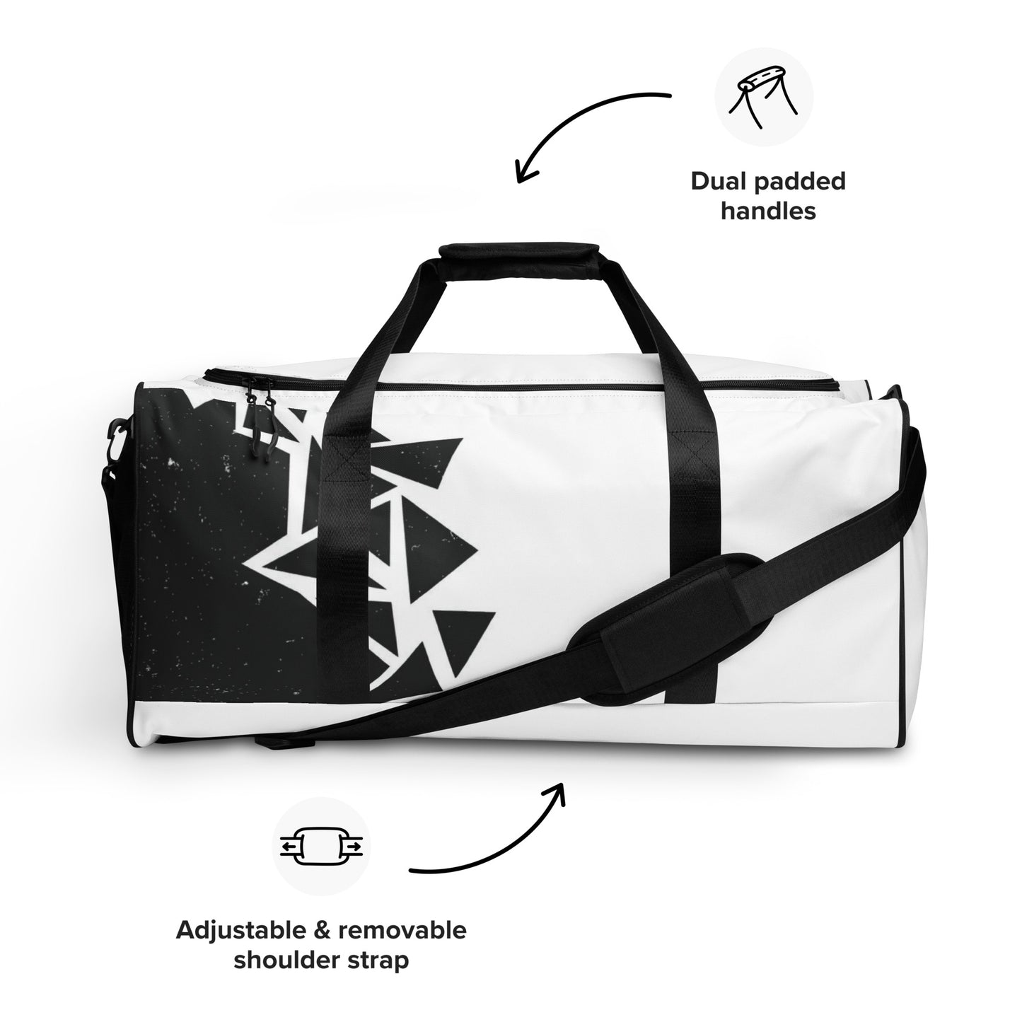 Modern Tri Duffle bag