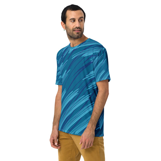 Blue Feathers Men's t-shirt