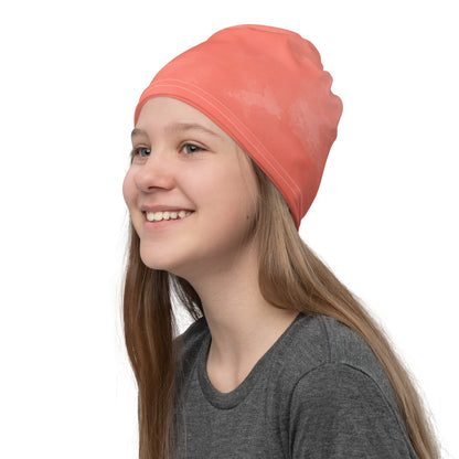 Pink-Tie-Dye Neck Gaiter