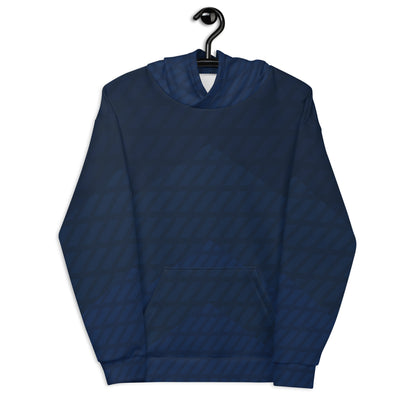 Blue Dash Unisex Hoodie