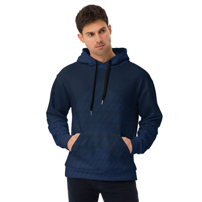 Blue Dash Unisex Hoodie