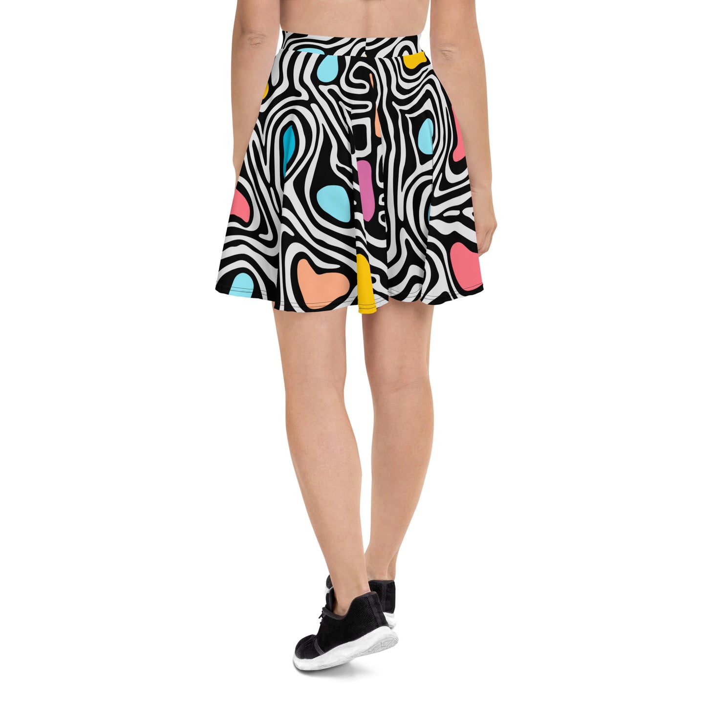 Zebra styled Skater Skirt