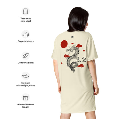 Eyes-On-Me T-shirt dress