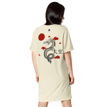 Eyes-On-Me T-shirt dress