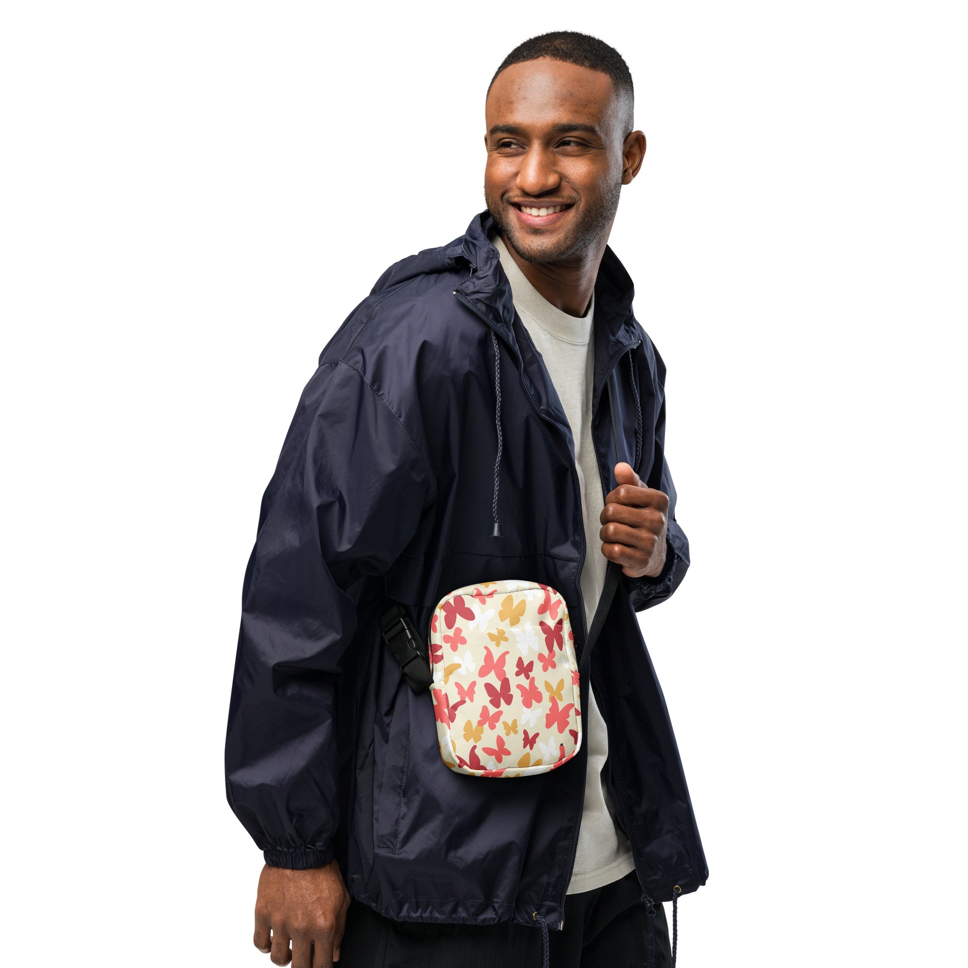 Butterflies Utility crossbody bag$24.75