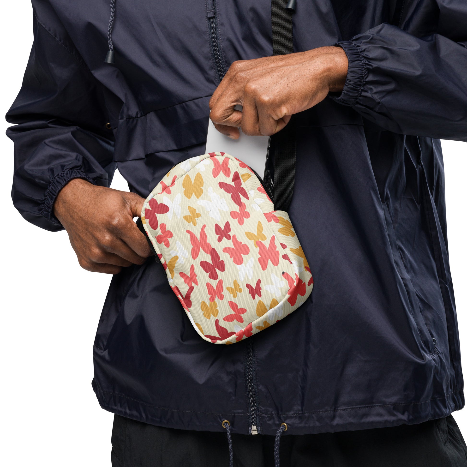 Butterflies Utility crossbody bag$24.75