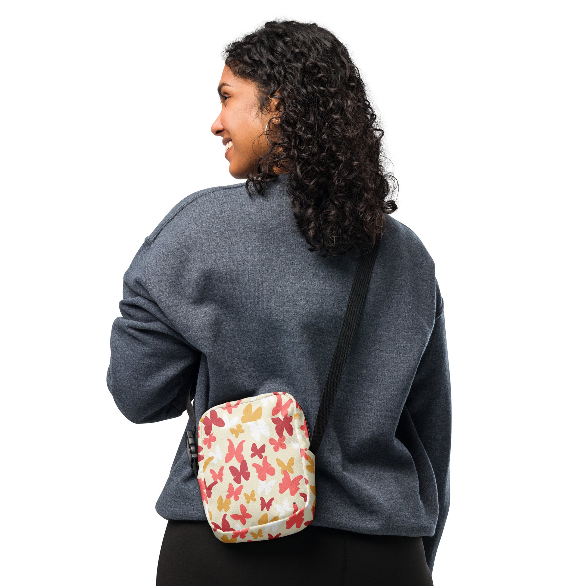 Butterflies Utility crossbody bag$24.75