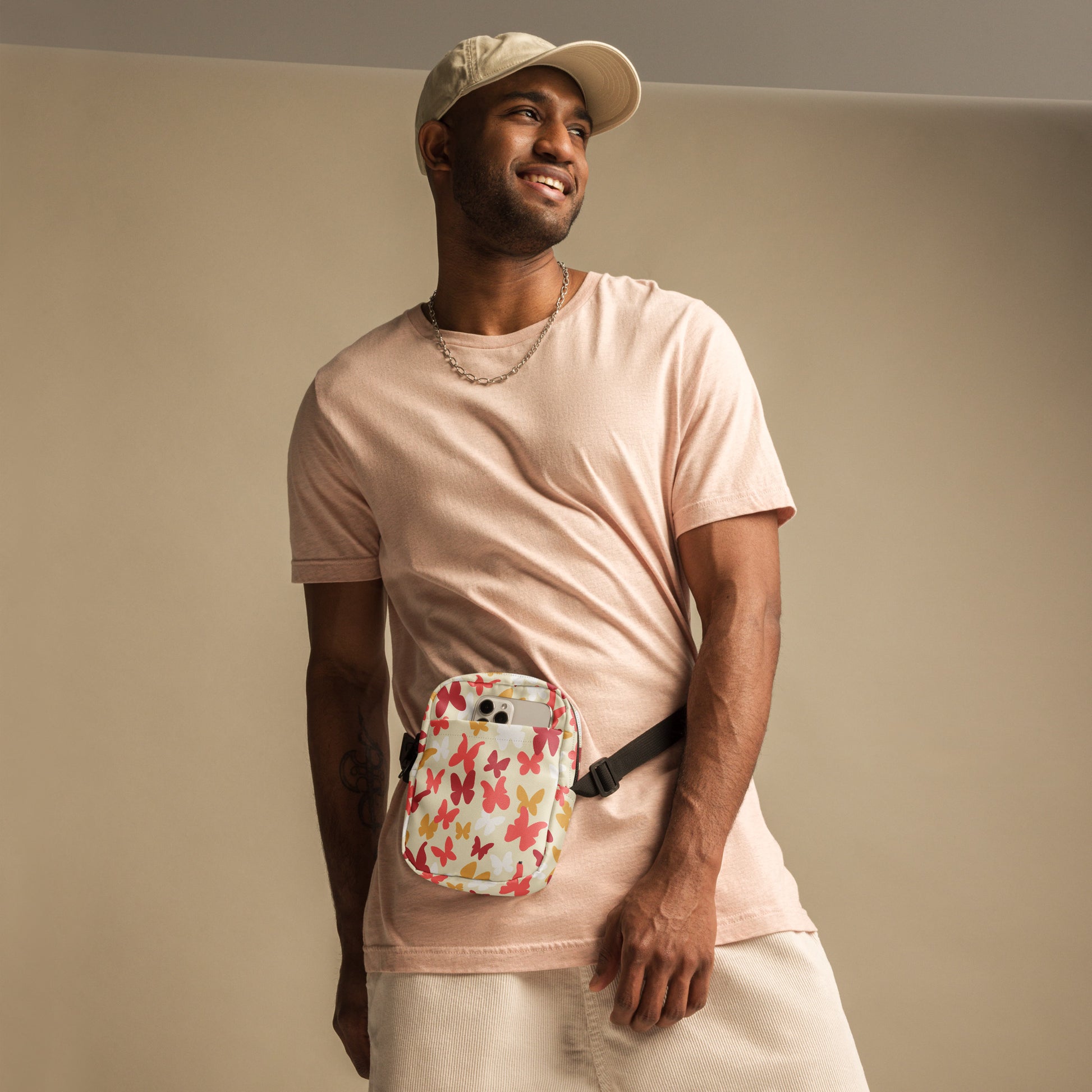 Butterflies Utility crossbody bag$24.75