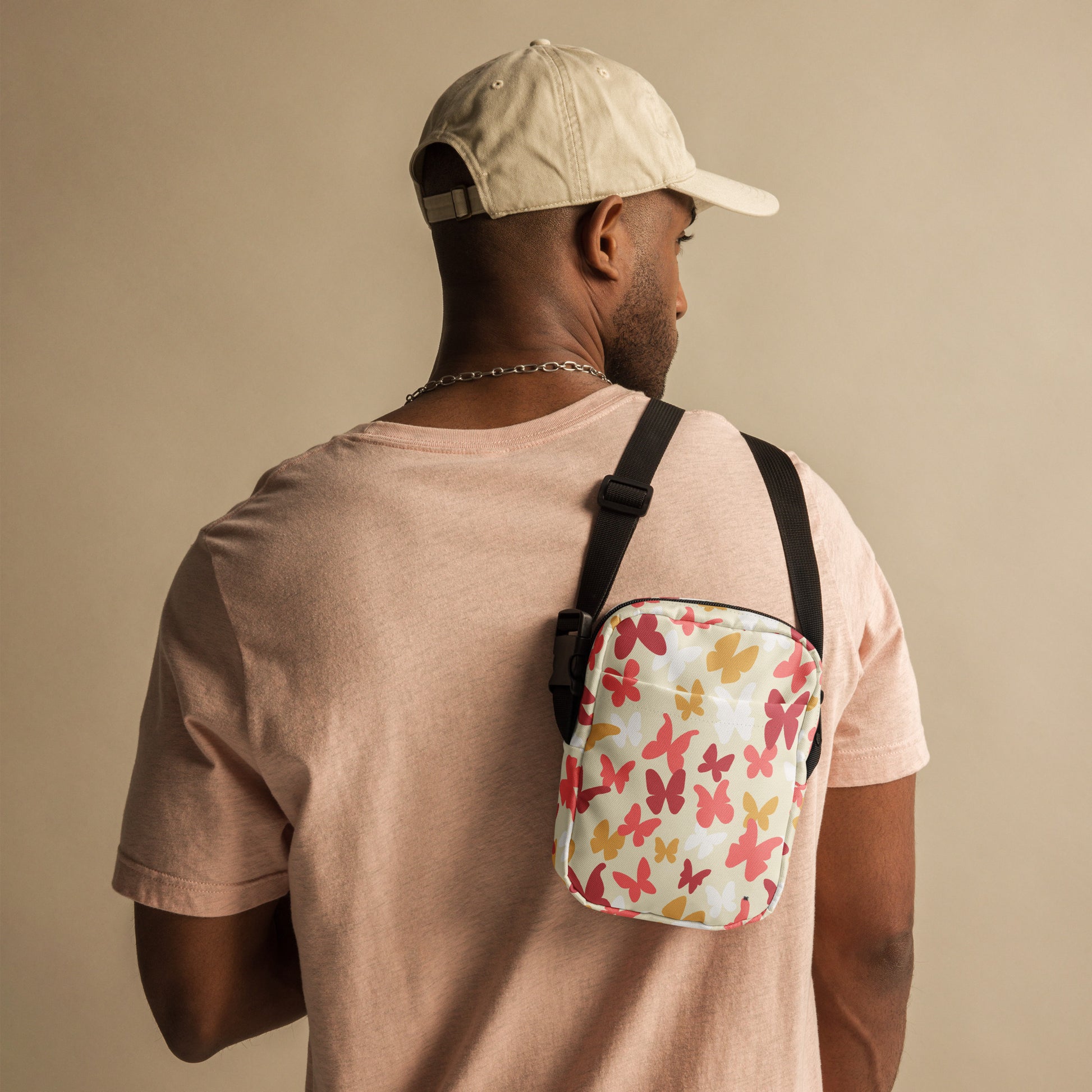 Butterflies Utility crossbody bag$24.75