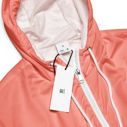 Pink Women’s cropped windbreaker