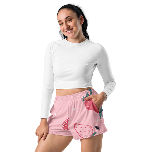 Strawberries Women’s Athletic Shorts