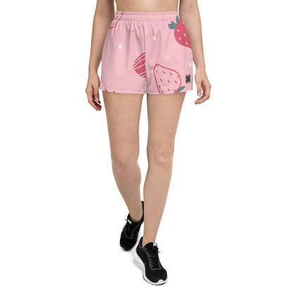 Strawberries Women’s Athletic Shorts