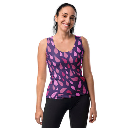 Petals Sublimation Cut & Sew Tank Top