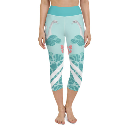 Swans Yoga Capri Leggings$32.00