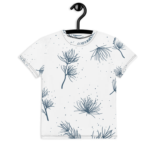 Pine needles Youth crew neck t-shirt