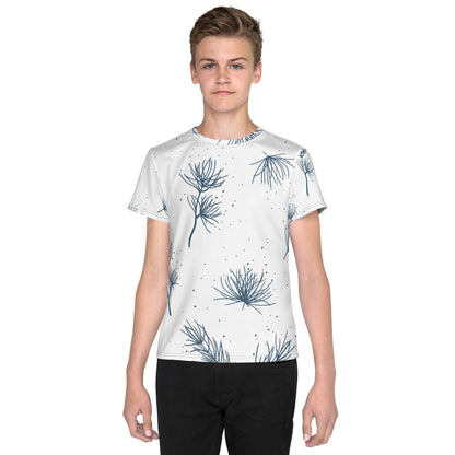 Pine needles Youth crew neck t-shirt