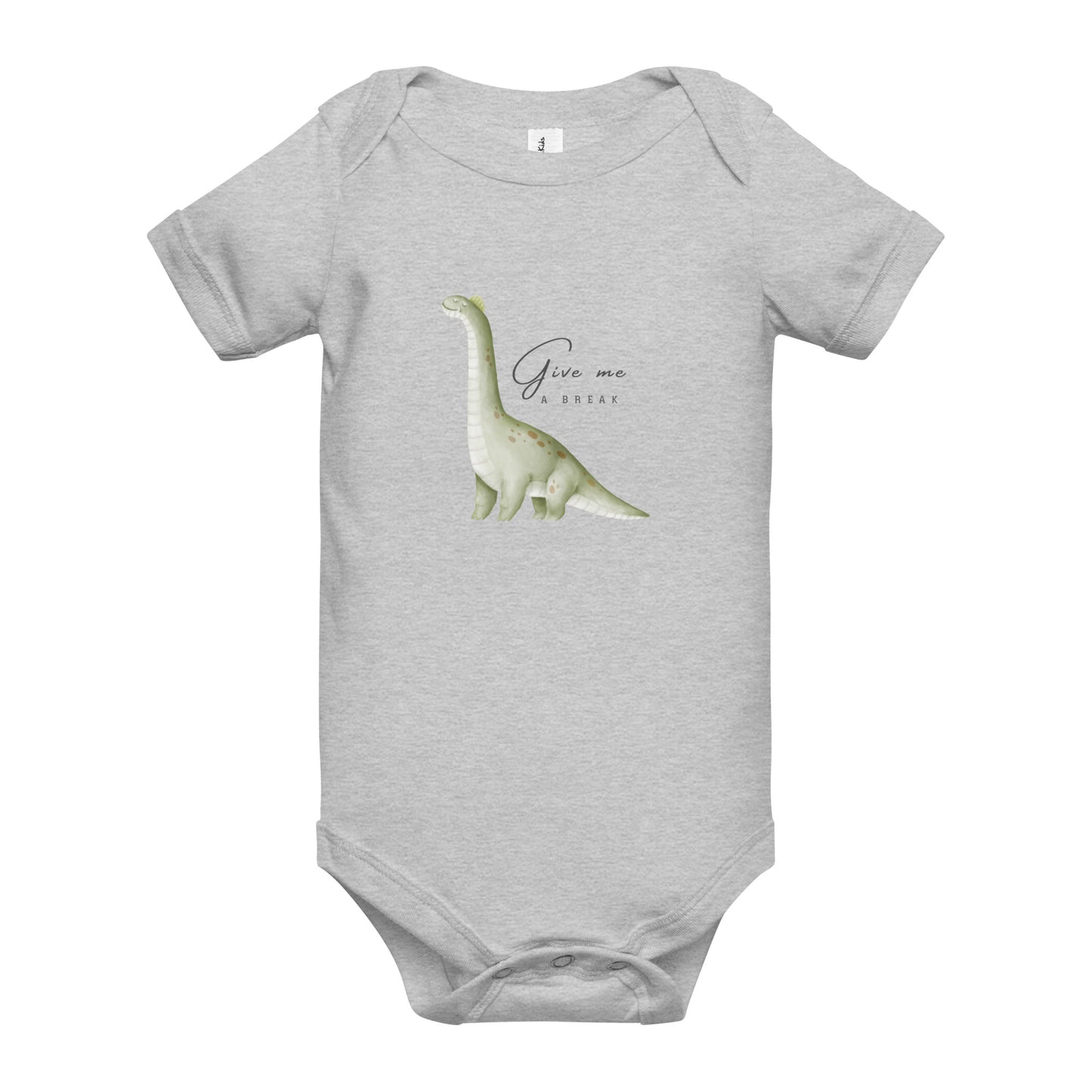 Dino Baby short sleeve one piece