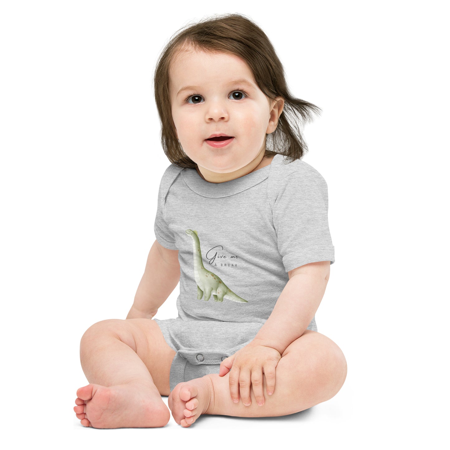 Dino Baby short sleeve one piece