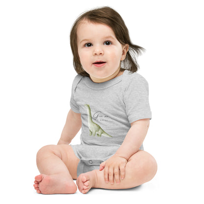 Dino Baby short sleeve one piece